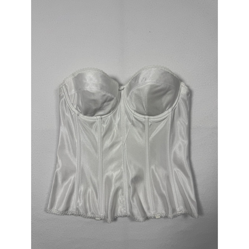 Bridal Coquette Dominique Intimate Apparel Corset Bustier Women 34B White
